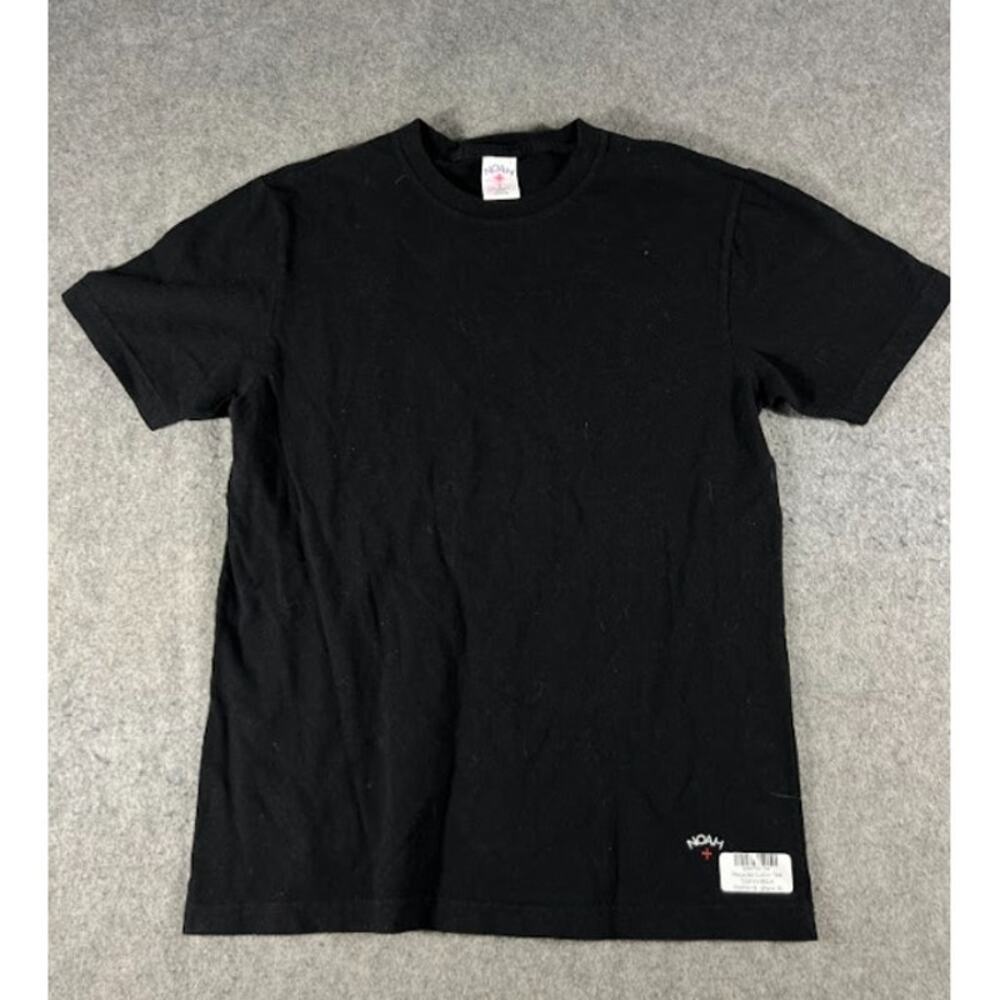Noah NYC Logo Tshirt Mens Small Black Hypebeast Skatewear Streetwear Minimalist
